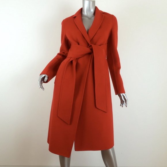 Bottega Veneta Jackets & Blazers - Bottega Veneta Cashmere Coat Terracotta Size 40